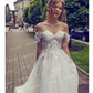 Angel Wedding Dress Sen-Line Super Fairy One-Shoulder Bridal Travel