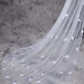 Bridal gown wedding veil