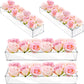 Flower Acrylic Box Wedding Table Decoration