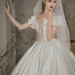 New Bride Vintage Satin Wedding Dress