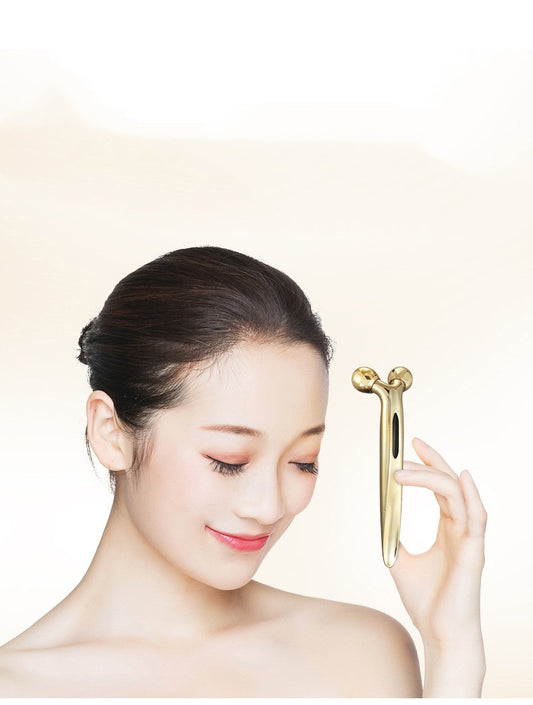 3D face-lifting device manual roller massager