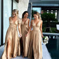 Explosion style suspender dress bridesmaid dress