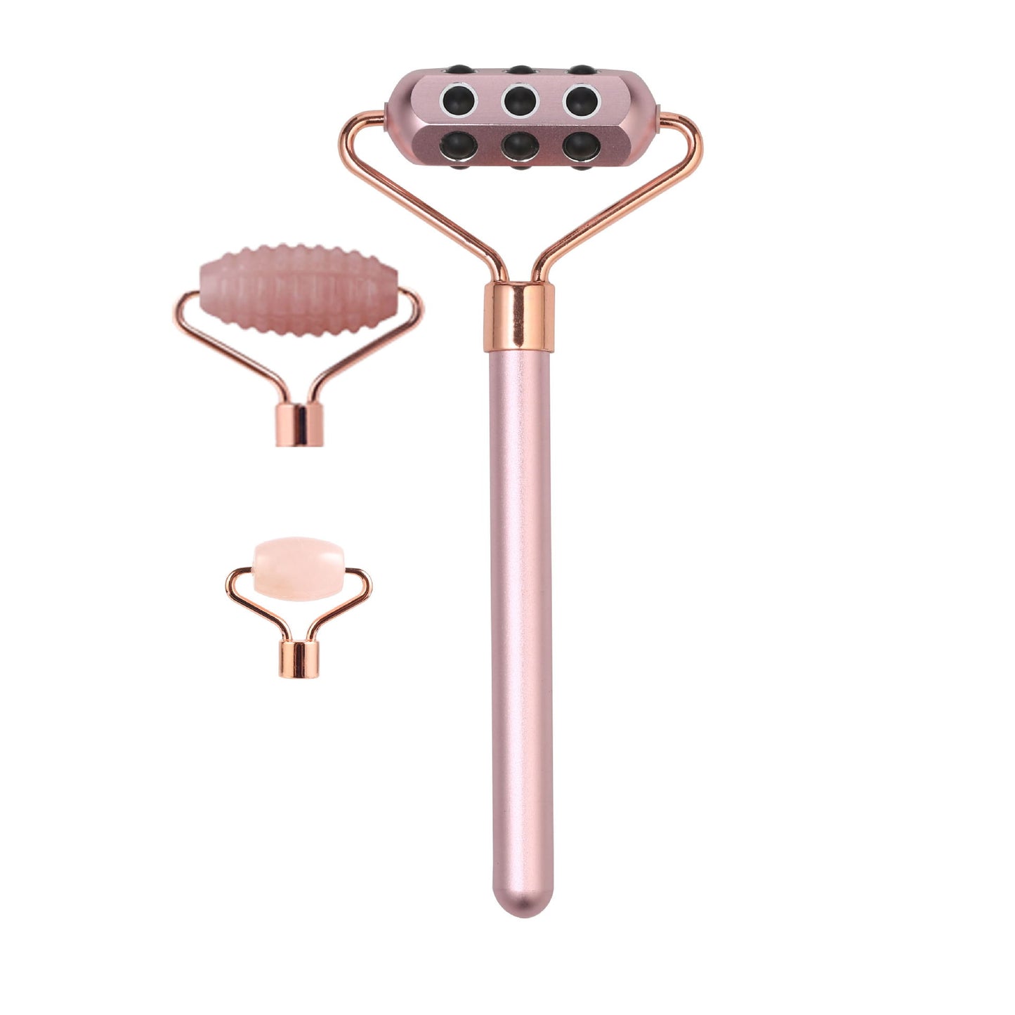 Seven-in-one Magnetic Head Changer Three Piece Facial Massage Set