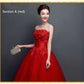 Lace upscale wedding evening dress