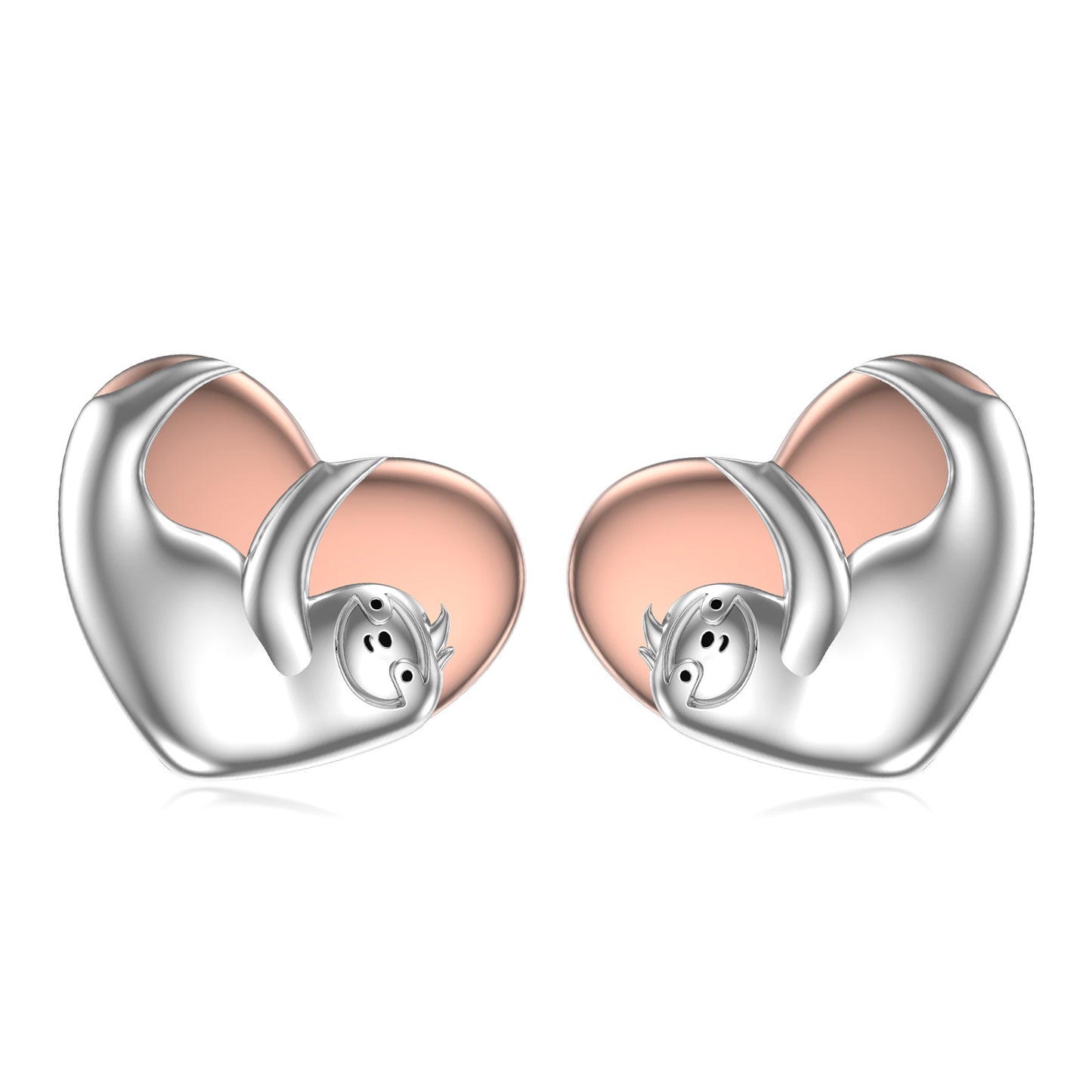 Sloth Earrings 925 Sterling Silver Cute Sloth Stud Earrings Jewelry Hypoallergenic for Girls Women