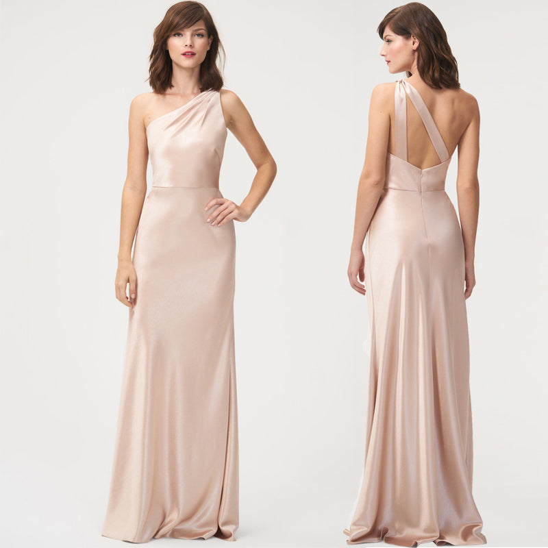 Fashion Satin Sisters Bridesmaid Dress