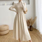 Mid-length Base Knitting Dress Sweater Women