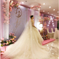 Bridal Wedding Dress Long Tail Luxury Super Fairy Wedding Veil