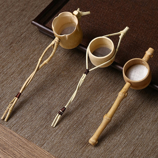 Vintage Japanese Style Bamboo Tea Ceremony Accessories